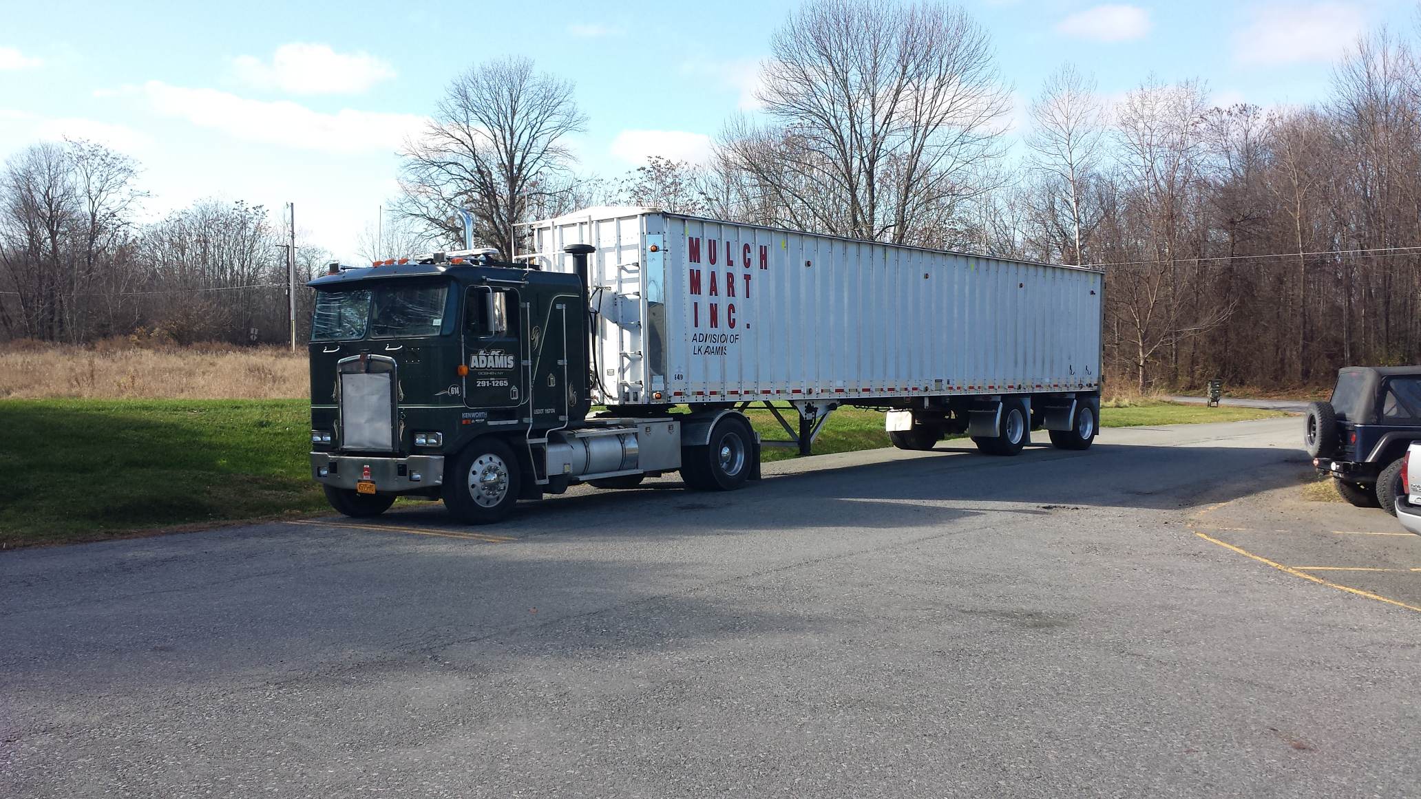 L.K. Adamis Mulch Mart Orange County, NY Delivery